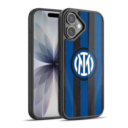 Coque iPhone 17 antichoc militaire Head Case Designs Inter Milan en gel rigide