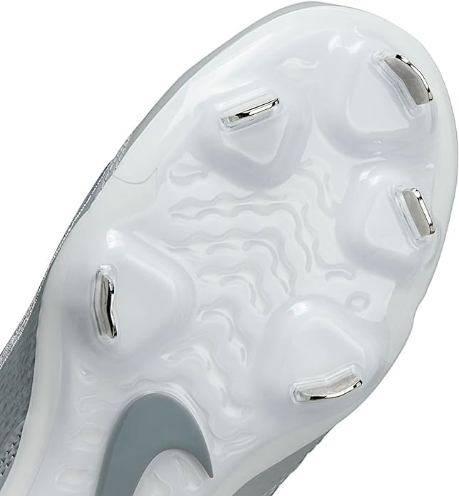 Image of Nike Women's Hyperdiamond 4 Elite Softball Cleats, Silver /Grey,(CZ5917-012) - Size 12