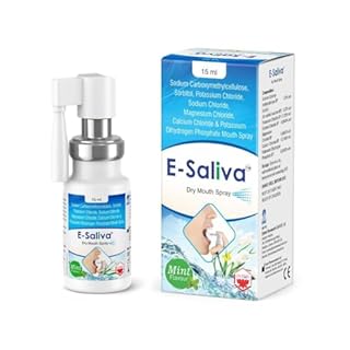 E-Saliva Mint Dry Mouth Spray - Instant Dry Mouth Relief & Long-Lasting Hydration - Hydrating Formula with Long-Lasting Effect - Oral Hydration and Comfort - Refreshing Mint Flavor 15ml (Pack of 1)