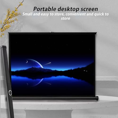 Pantalla de proyección manual portátil 50" 16:9 miniatura 3