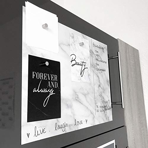 Pellicola ferro-effetto marmo, DIN A3, lavagnetta