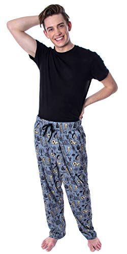Lord of the Rings Men's Allover Pattern Adult Sleepwear Lounge Bottoms Pajama Pants2
