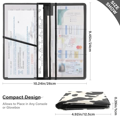 Organizador para documentos piel estampado miniatura 3