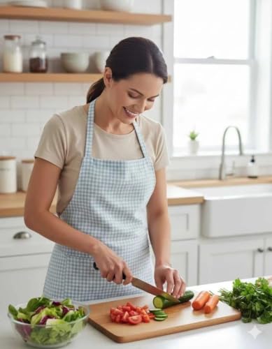 Image of Chopping Board for Kitchen Vegetable, Fruits Cutting Board for Kitchen Non Slip Chopping Board Wooden - [ 33 x 24cm ]