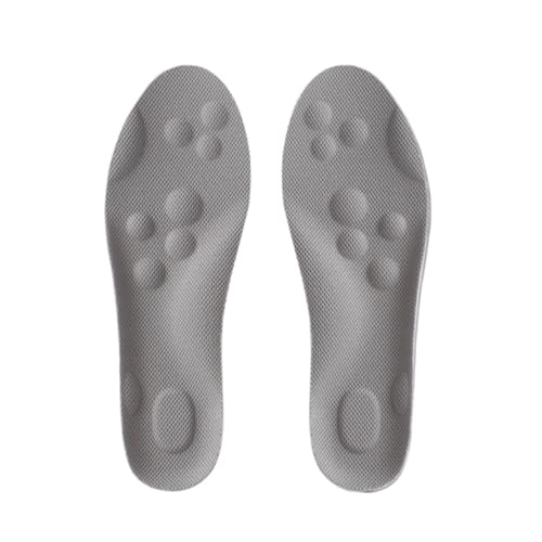 Back9relief Golf Insoles, Pain-Free Golf for 18 Holes Straight, Arch Support for Plantar Fasciitis Relief (Gray,10)