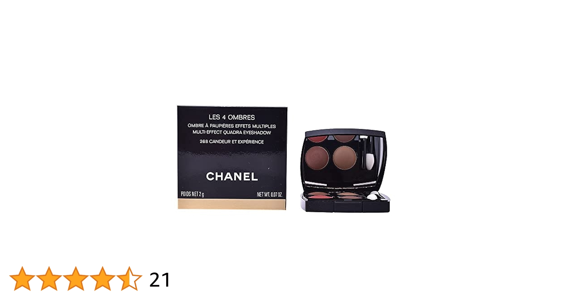 Amazon | CHANEL シャネル レ キャトル オンブル #268 | CHANEL
