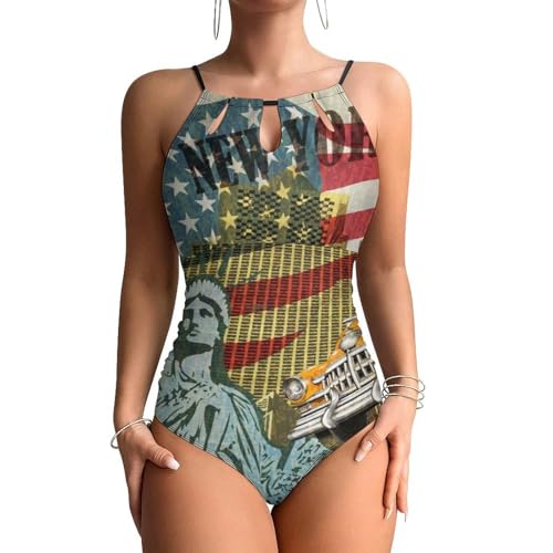 Monokini beachwear femme gainant pour masquer les rondeurs du ventre