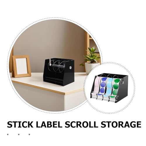 Distributeur d'étiquettes acrylique à largeur modulable - 3