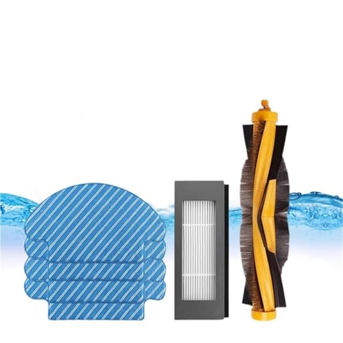 Kit 12 pièces de filtration et brosse latérale adaptées Ecovacs DD33 DD35 DD56 à haute endurance