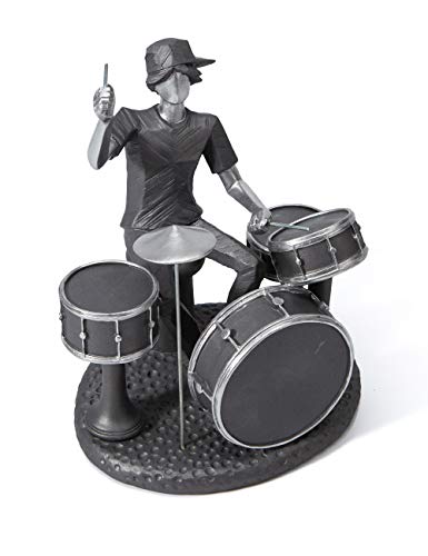 Estatua Decorativa Musical Moderna de Resina 8.1 in