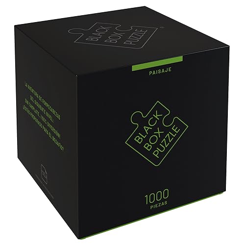 Misu Black Box Puzzle 1000 Piezas - Rompecabezas Adultos,