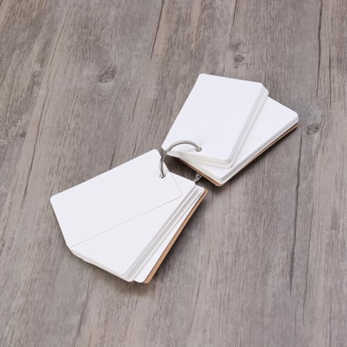Tarjetas de estudio de 5.4x9cm SOIMISS en papel kraft de 300 páginas para notas de bolsillo 4