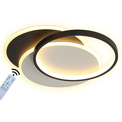 Plafonnier LED dimmable pour en finir avec la lumière agressive du salon