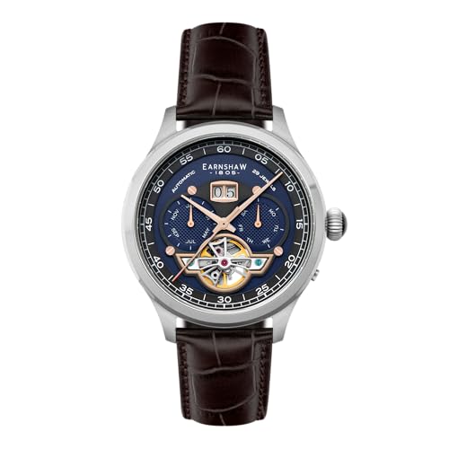 Thomas Earnshaw Baron Grand Date Calendar Open Heart Automatic ES-8187-02