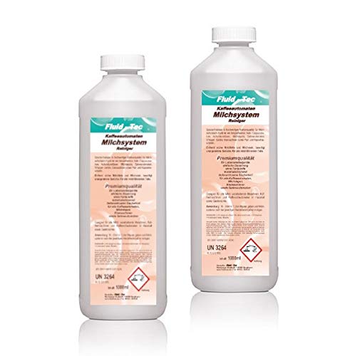 Fluid-Tec 2 Liter Milchsystemreiniger Milchschaumreiniger Milchschaumdüsenreiniger Konzentrat für Kaffeevollautomaten Kaffeemaschinen Cover