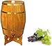 WYKDL Whisky Barrel Dispenser Oak invecchiamento Botti casa Whisky Barrel Decanter for Il Vino Distillati Birra e Liquori (Color : E, Size : 20L)