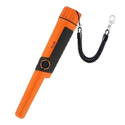 Uadme Detector de Metales Portátil, IP68 Detectores de Metales de Mano, 360 ​​° Detector de Metales Pinpointer, con Indicador LED, para Buscar Monedas de Oro, Moneda, Joyas