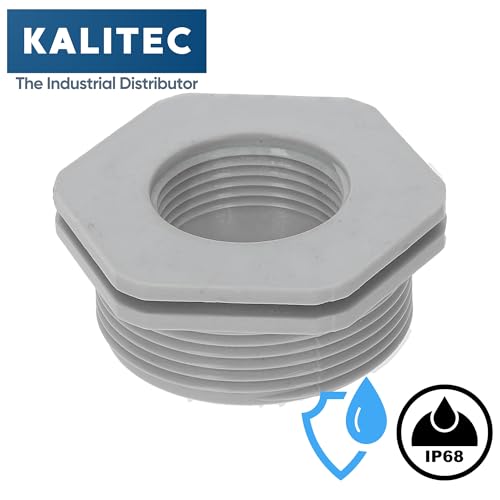 3 Stück Kalitec G6292003 Reduktion PG29/PG16 Kunststoff lichtgrau