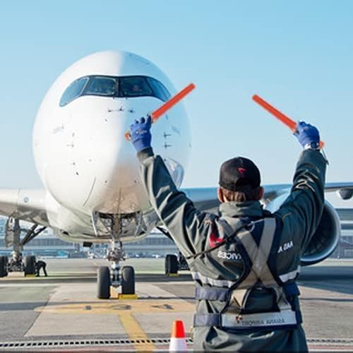 Miniatura 8 de Varita de tráfico LED para control de tráfico de 16 pulgadas, 2 bastones de tráfico de alta visibilidad con 3 modos de parpadeo, impermeable, mango