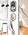 Veise Fingerprint Smart Locks for Front Door, APP Remote Control with Gateway