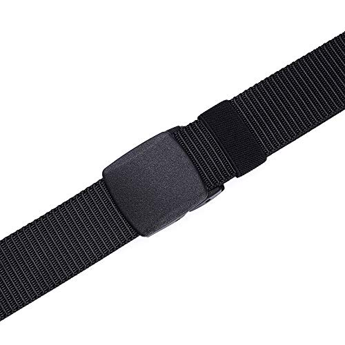 Mile High Life | Nylon Web Belt | Outdoor Military Belt | TSA Safe Buckle Plastic/Metal - Image 3