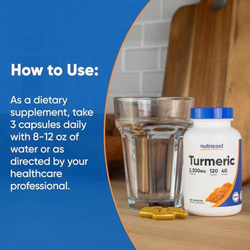Nutricost Turmeric Curcumin with BioPerine