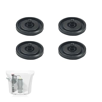 4 Pcs 83143 Toilet Fill Valve Seal Replacement Part Compatible with Fluidmaster 200, Fluidmaster 400, Fluidmaster 242, Fluidmaster 747 Durable, Easy DIY Fix