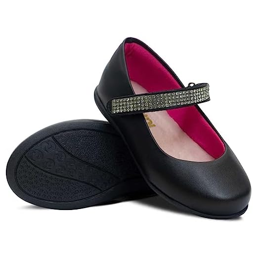 Sapatilha Feminina Moda Infantil Nº 18 Ao 27 Sapato Batizado Menina Boneca Festa 02.39 (Preto, BR, Bebê, Numérico, 18)