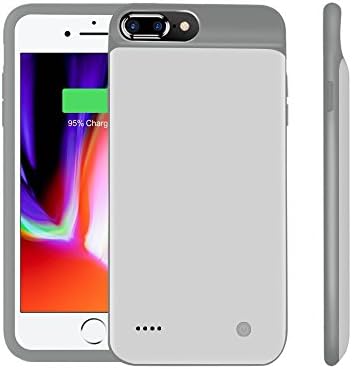 LANYOS Battery Case High Capacity 3000mAh Portable Power Bank Protective Charger Case for Apple iPhone 6/6s/7/8/SE 2020, (4.7nch) -White