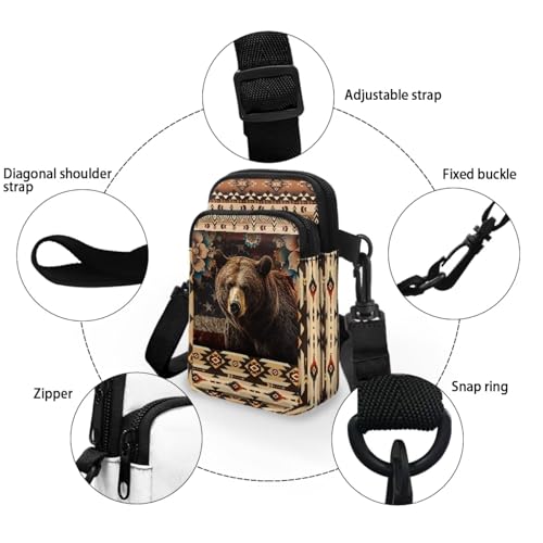 Image of Lightweight Small Crossbody Bags Cell Phone Purses Travel Pouch Shoulder Bag for Women