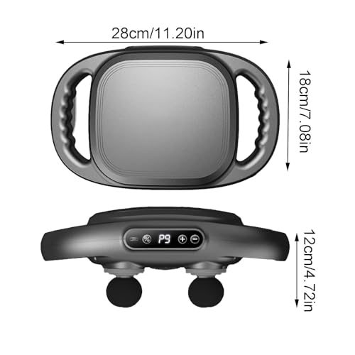 Masseur portable pour soulager les tensions du dos avec 6 têtes interchangeables