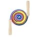 Jump Rope Kids, 8.5ft Adjustable Cotton Skipping Rope with Wooden Handle for Boys and Girls Fitness Outdoor Exercise (Rainbow color)