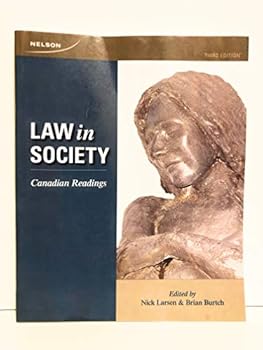 Paperback Law in Society: Canadian Readings Book