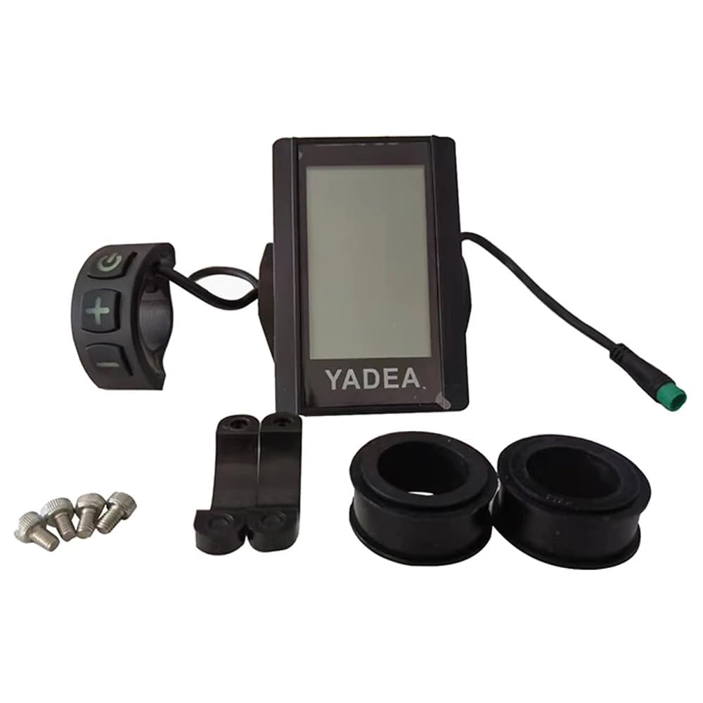 Display LCD per bici elettrica LD-W750, schermo impermeabile a 5 pin per manubrio da 22,2 mm, tachimetro cruscotto compatibile con controller Yadea