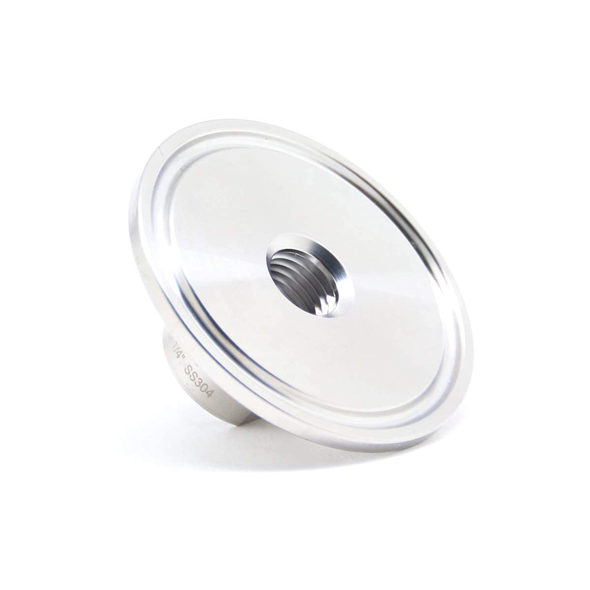 Raccord Sanitaire Tri Clamp 1,5" Vers BSP Mâle 1" - En Acier Inox 304 - Pour Brassage, Industrie Alimentaire