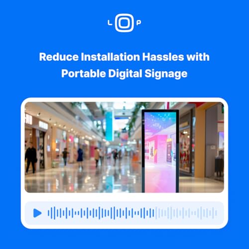 Reduce Installation Hassles with Portable Digital Signage