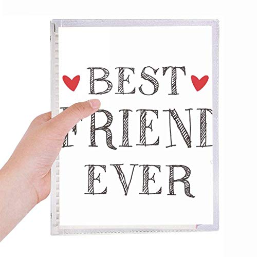 Carnet de notes en spirale rechargeable Best friend ever fini les pages perdues au bureau