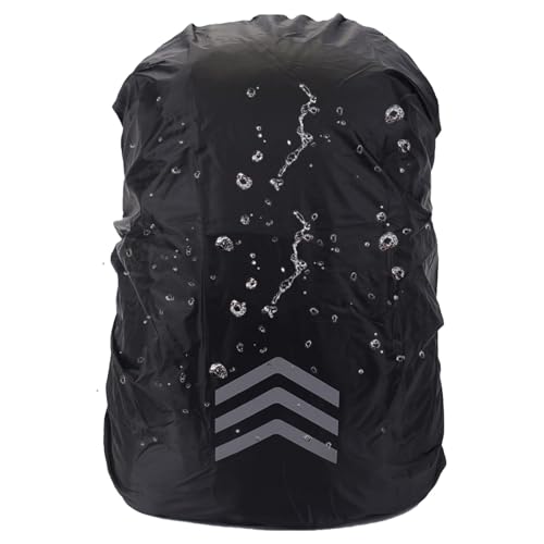 VIKY® Regenschutz Rucksack wasserdichte, Regenschutz für Rucksäcke (18-55L), Reflektierende Rucksack Regenschutz, Regenhülle Rucksack, Rucksack Regenschutzhülle für Wandern Camping Radfahren VIKY® Regenschutz Rucksack wasserdichte, Regenschutz für Rucksäcke (18-55L), Reflektierende Rucksack Regenschutz, Regenhülle Rucksack, Rucksack Regenschutzhülle für Wandern Camping Radfahren