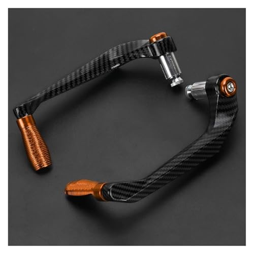 WKLMNPRTU に適合 ヤマハ DT125R DT125 R DT 125R 1988-2004 2003 2002 01 バイク用 ハンドルバー ブレーキ クラッチレバー ハンドガード ハンドガードプロテクター アクセサリー(Orange)