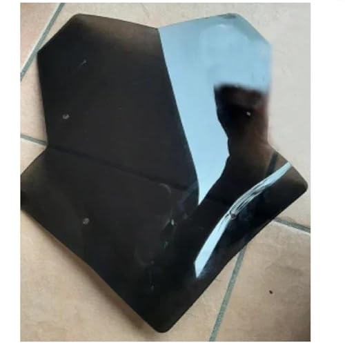 Windschild Bildschirm Motorrad-Windschutzscheibe Für Yamaha MT09 Tracer 900 Tracer 9 GT 2021–2023 Windabweiser, Schutzteile, Spoiler, Verkleidung(Rauchtitan)