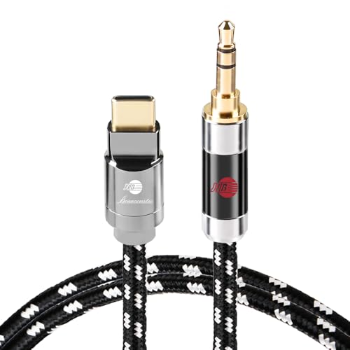 Amazon | JIB USB C to 3.5mm AUXケーブル 2m 【ハイレゾDAC搭載