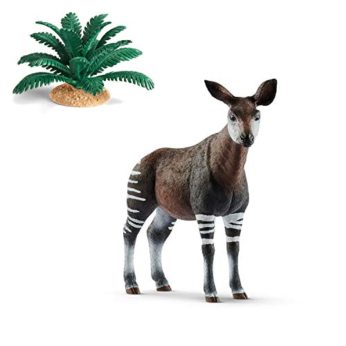 Preisvergleich Produktbild Wildlife Schleich 14830 Okapi + 42244 Farn