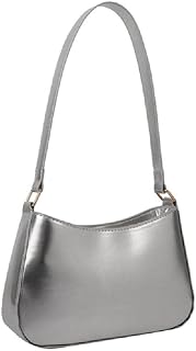 Fashion Handbag for Women Soft PU Leather Tote Bag Solid Color Shoulder Bag Versatile Underarm Bag Summer Shopping Bag Women Casual Handbag Solid Color Shoulder Underarm Bag Soft Pu Leather Tote Bag