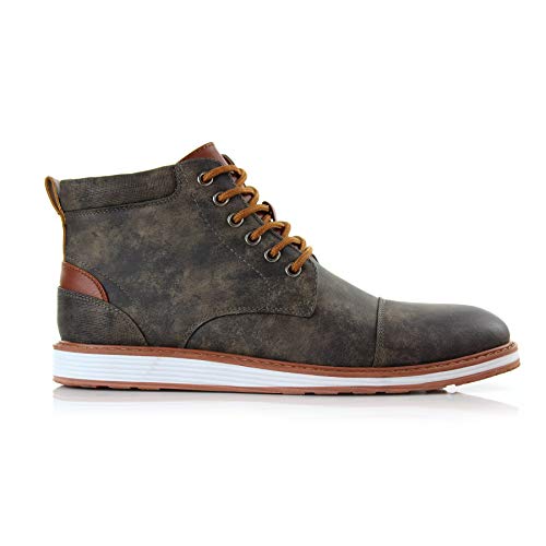 Image of Ferro Aldo Men's Chukka Sneaker Boot | Casual Cap Toe Ankle Boot Hybrid with Lightweight Sole |