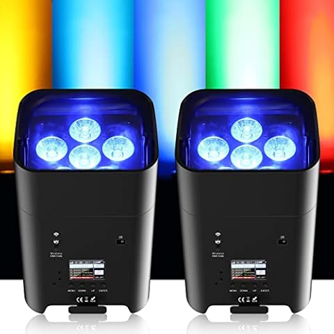 LeLeght 108W Rechargeable LED Par Light Cover