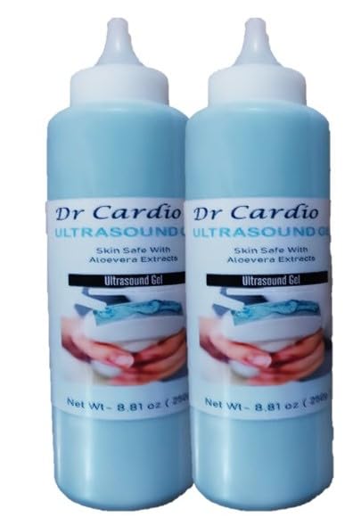 Dr Cardio Ultrasound/ECG Gel, Microbiologically Tested safe on Skin for Ultarsonic | ECG | Doppler | Sonography | Physiotheraphy Combo Pack (B0D2DMJ2RM) Amazon Price History, Amazon Price Tracker