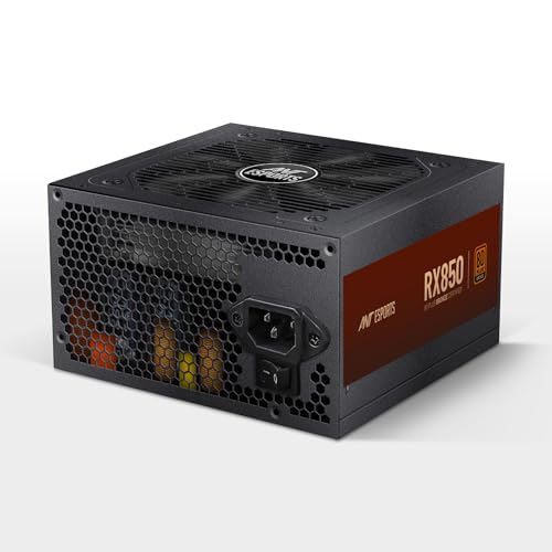 Image of Ant Esports RX850 850 Watt 80 Plus Bronze Certified Power Supply /PSU for PC with Smooth & Silent 120mm Fan