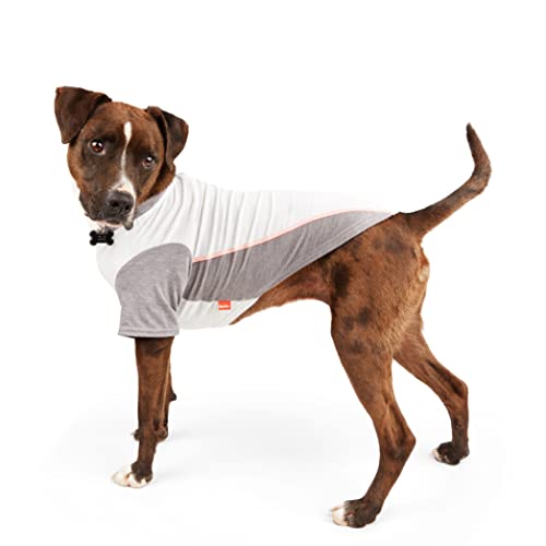 Reddy Grey Cooling Tonal Dog Tee, X-Large - Thumbnail 2