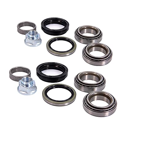 ATEC Germany 4x Juego de rodamientos de rueda delantera juego de rodamientos de rueda, compatible con CHEVROLET MATIZ (M200, M250), SPARK,DAEWOO MATIZ (M100, M150)