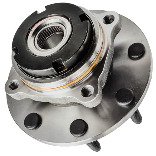 Image of Detroit Axle - Front Wheel Bearing Hubs for 1999 Ford F-250 F-350 Super Duty, 2 Wheel Bearing & Hubs Assembly Set Replacement